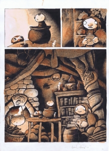 Bera the One Headed Troll page 7 by Eric Orchard Comic Art