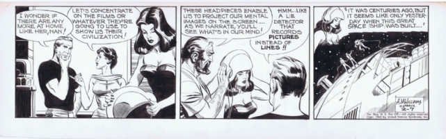 Twin Earth Daily 2/7/62 - Al McWilliams Comic Art