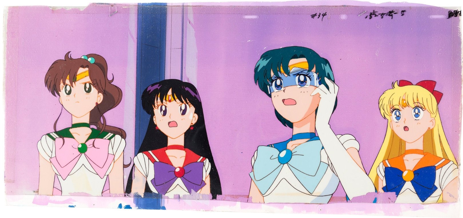 Sailor Moon Sailor Jupiter Sailor Mars Sailor Mercury And Sailor Venus Cel In Jeff Singh S