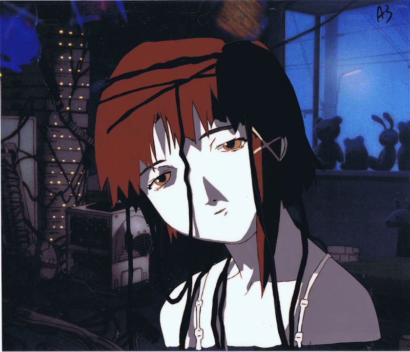 LAIN - Serial Experiments cel, in Jeff Singh's Art - Other - Anime Cels ...