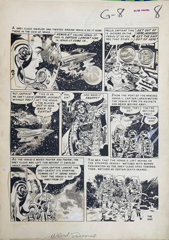 Weird Science #9 eight page story by Wally Wood pages 5-8, in Jeff ...