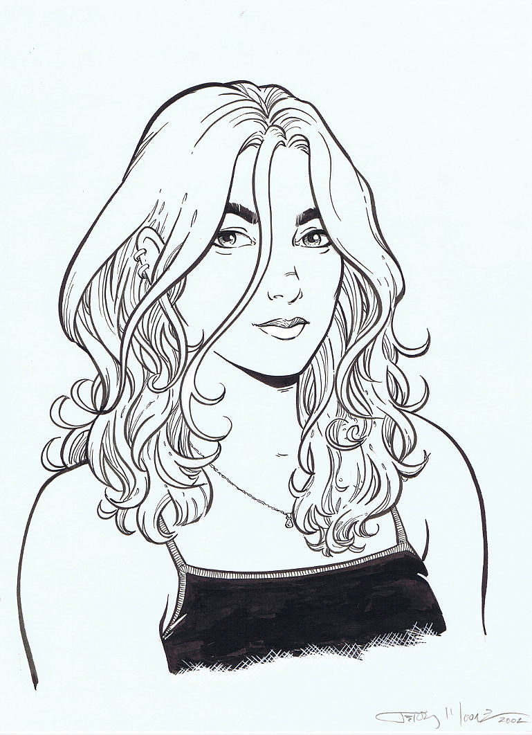 Katchoo Illustration by Terry Moore, in Jeff Singh's Terry Moore Comic ...