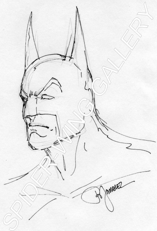 Batman - Phil Jiminez, in Jerry Livengood's Convention Sketches Comic ...