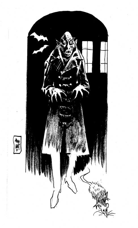 Jordi Bernet - Murnau´s Nosferatu, in Miguel A D's Jordi Bernet ...