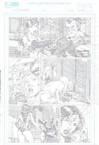 Batman Test Page 03 Comic Art