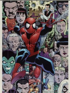 Ultra Spider-Man trading card poster, in Jared Simmons's Oliffe, Pat ...