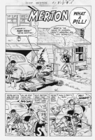 Dave Berg - Meet Merton #3, April 1954 Comic Art