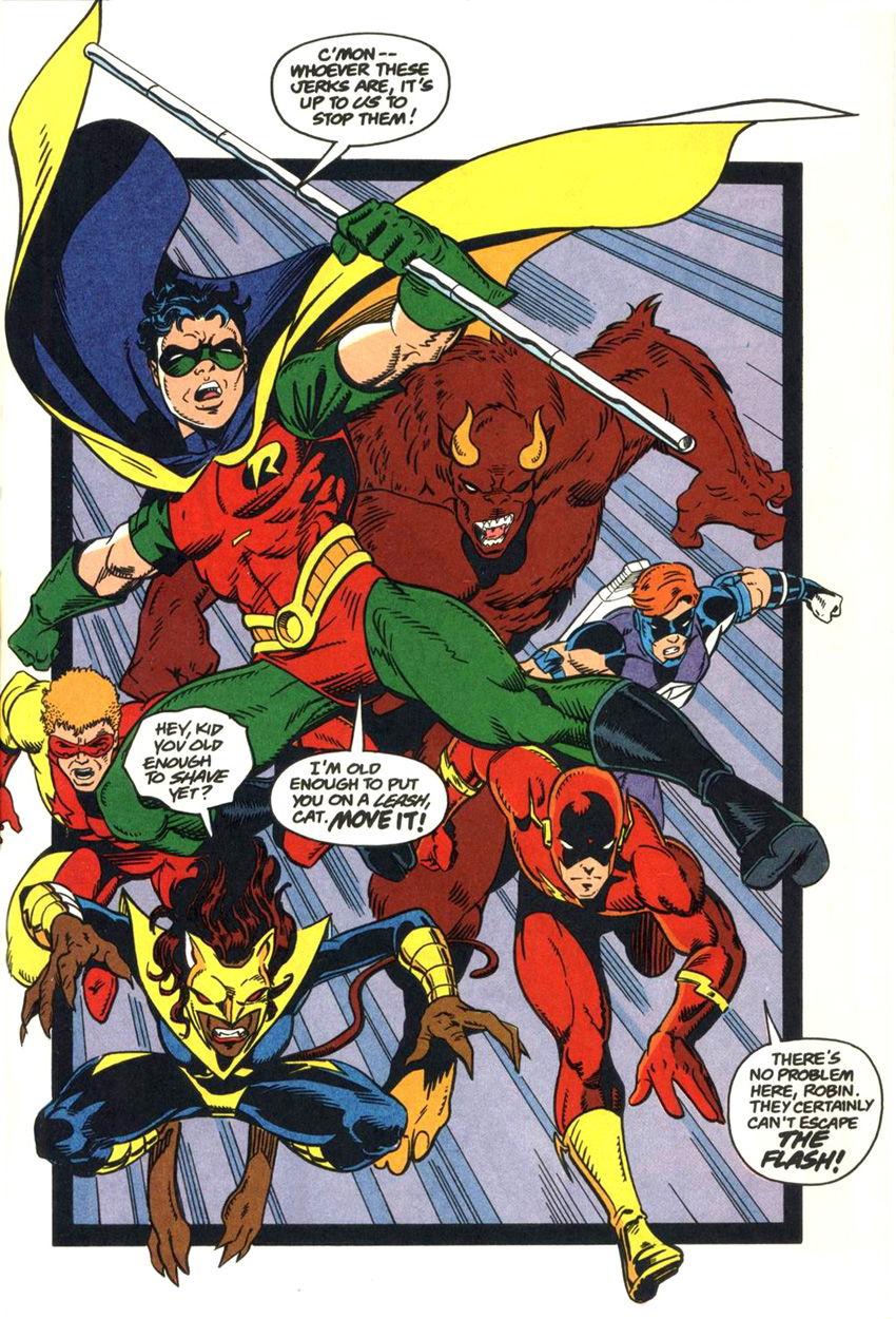 New Titans #100 p.21 - Splash, in Ruben DaCollector's WANTED! - Tom ...