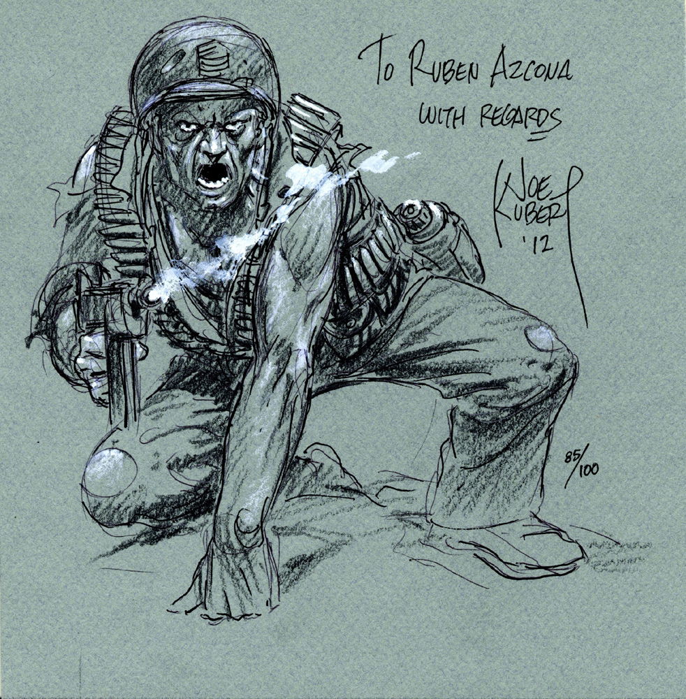 Art Day - Sgt. Rock By Joe Kubert!