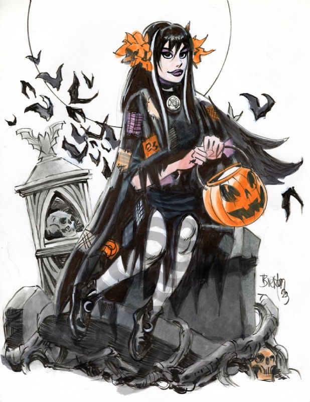 Halloween Girl: Evening Grey by Dan Brereton, in Alex Giannini's Dan ...