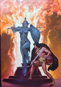 HICKMAN, STEPHEN The Savage Sword of Conan #109 USA Comic Art