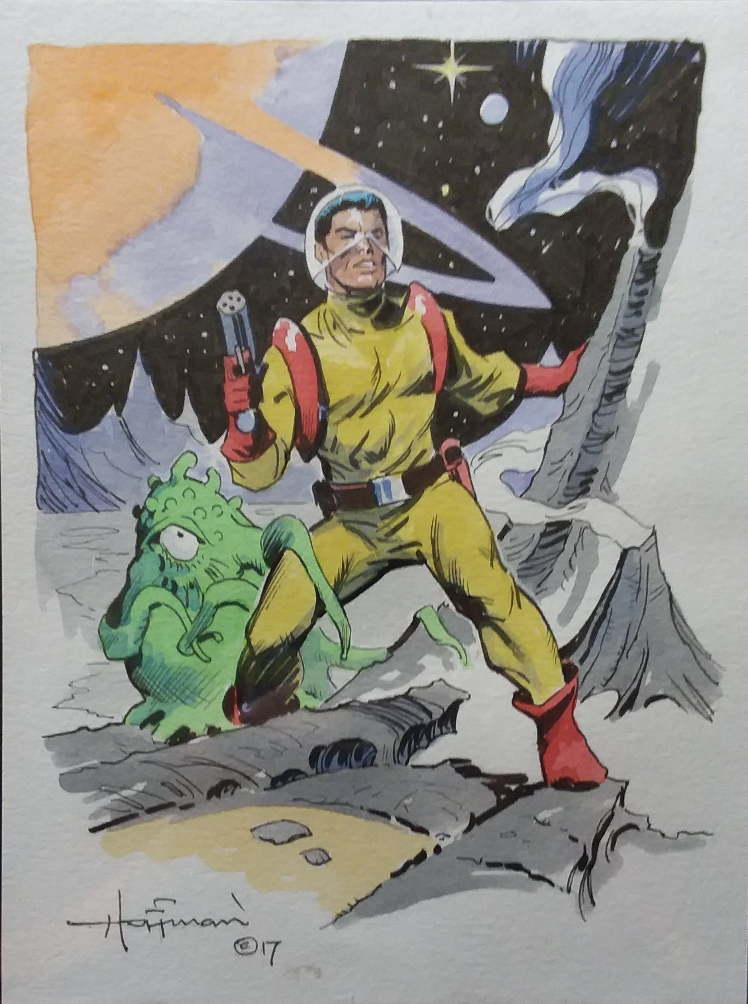 Galaxy Rangers , in David Cabeza's David Cabeza Art Comic Art