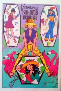 Betty and Veronica 77 (1994) Bahama Beauties pin-up, in Arthur ...