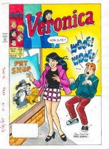 Veronica 70 (1997) color guide Comic Art