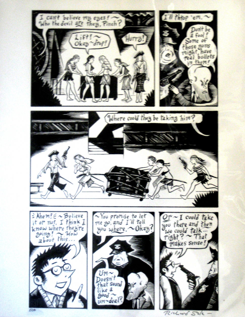 Mad Night - Richard Sala, in Scott Bradley's Indie Stuff Comic Art ...