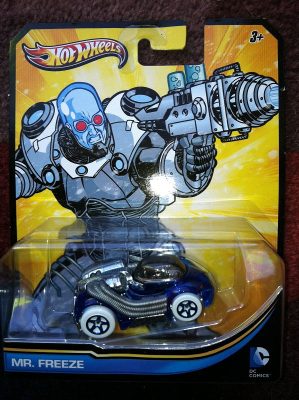 DC Comics Batman Mr. Freeze Hot Wheels (2015) Die-Cast Toy Car 