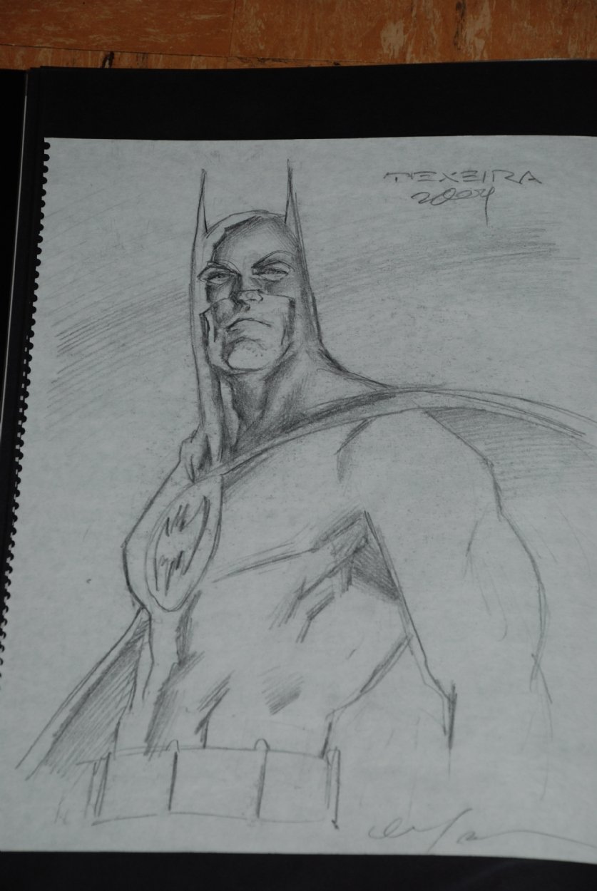 Mark Texiera - Batman Sketchbook Sketch (pencil), in Patrick Brooks's  Texiera, Mark Comic Art Gallery Room