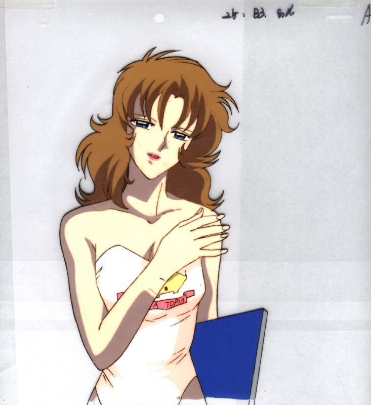 Kurumada Masami B Tx Woman Cell A5 In Pierre A S Anime Animation Cells Comic Art Gallery Room