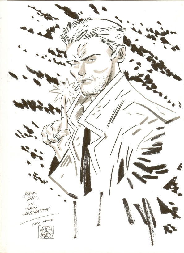 Víctor Santos´s John Constantine, in Javier Cuevas's Victor Santos ...