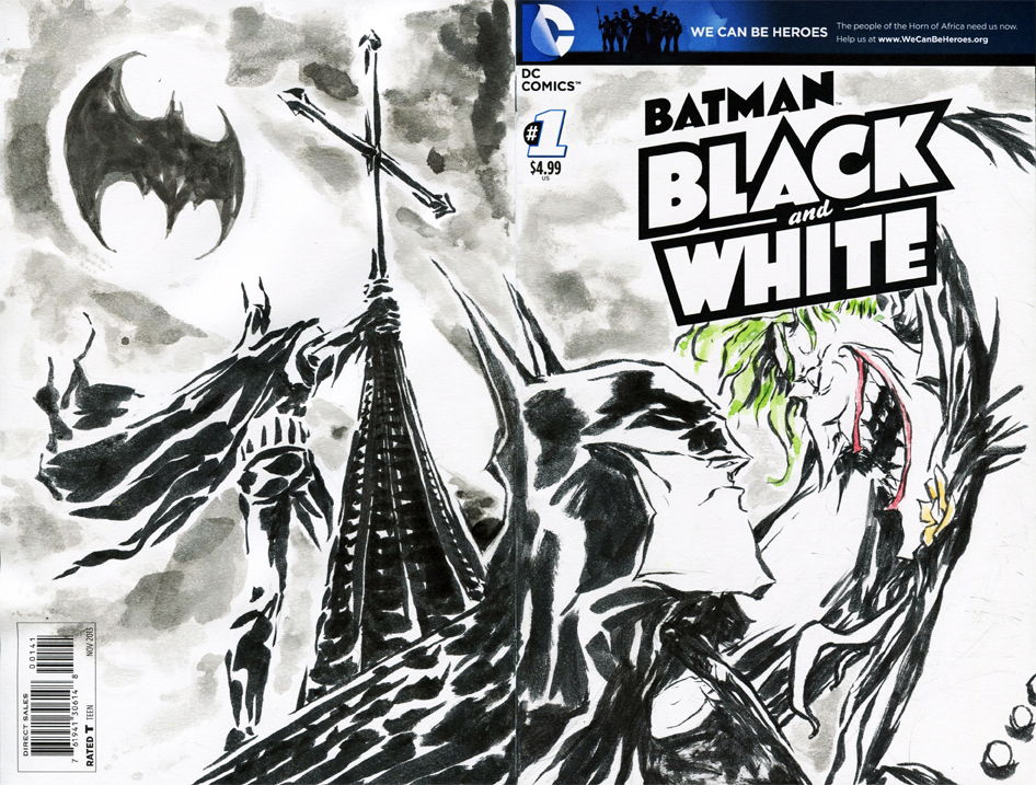 Batman B&W Sketch Cover, In Matthew J. Fletcher's Matthew J. Fletcher ...