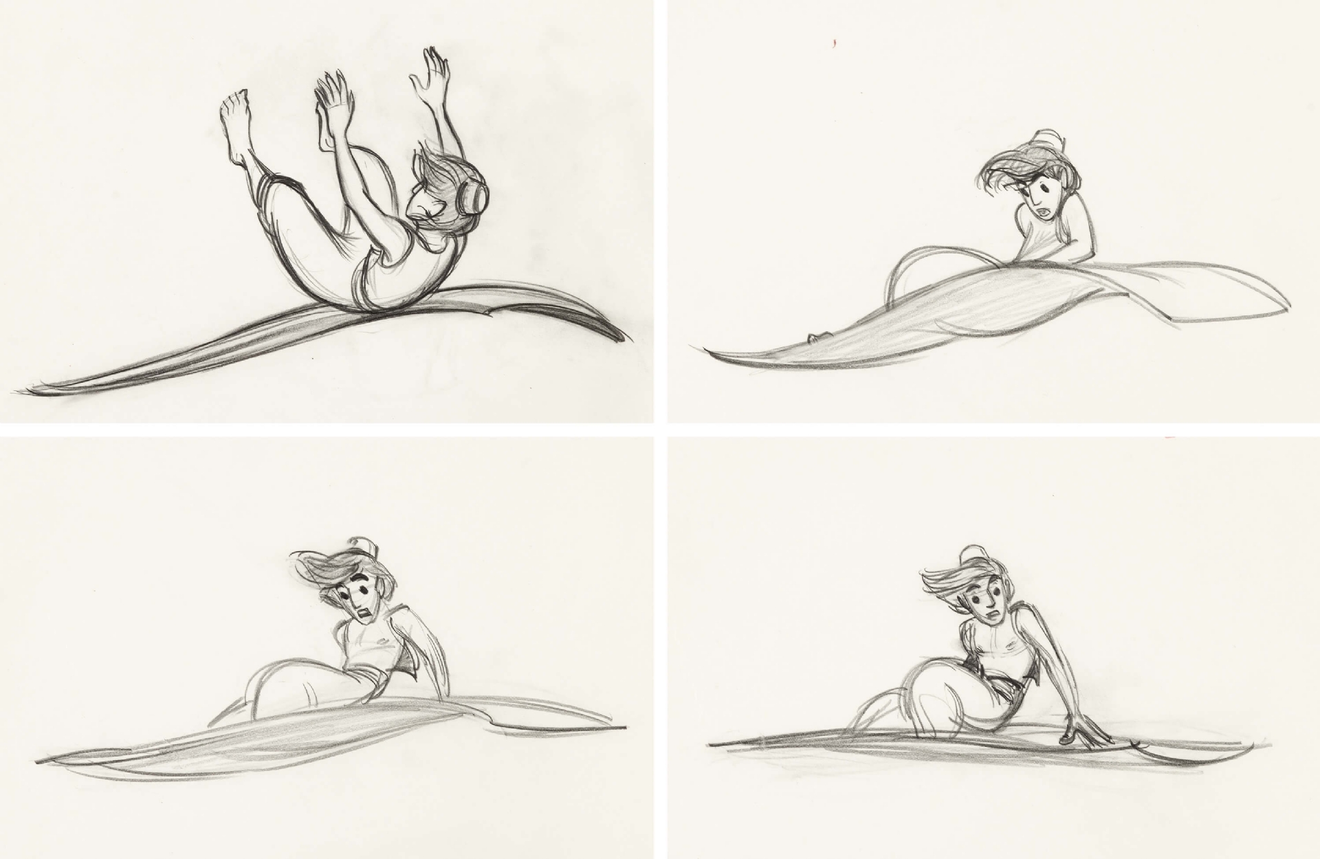 Walt Disney Sketches - Prince Aladdin - Walt Disney Characters Photo  (43427375) - Fanpop