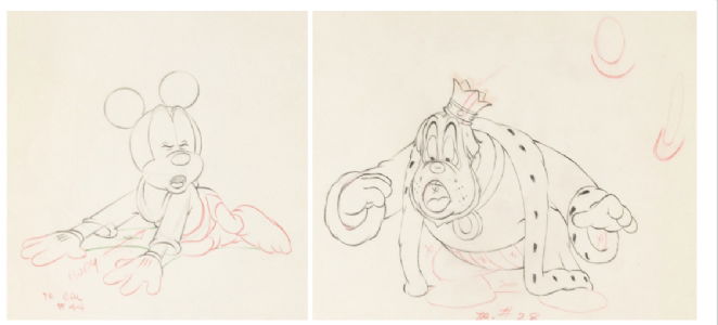 disney original production art