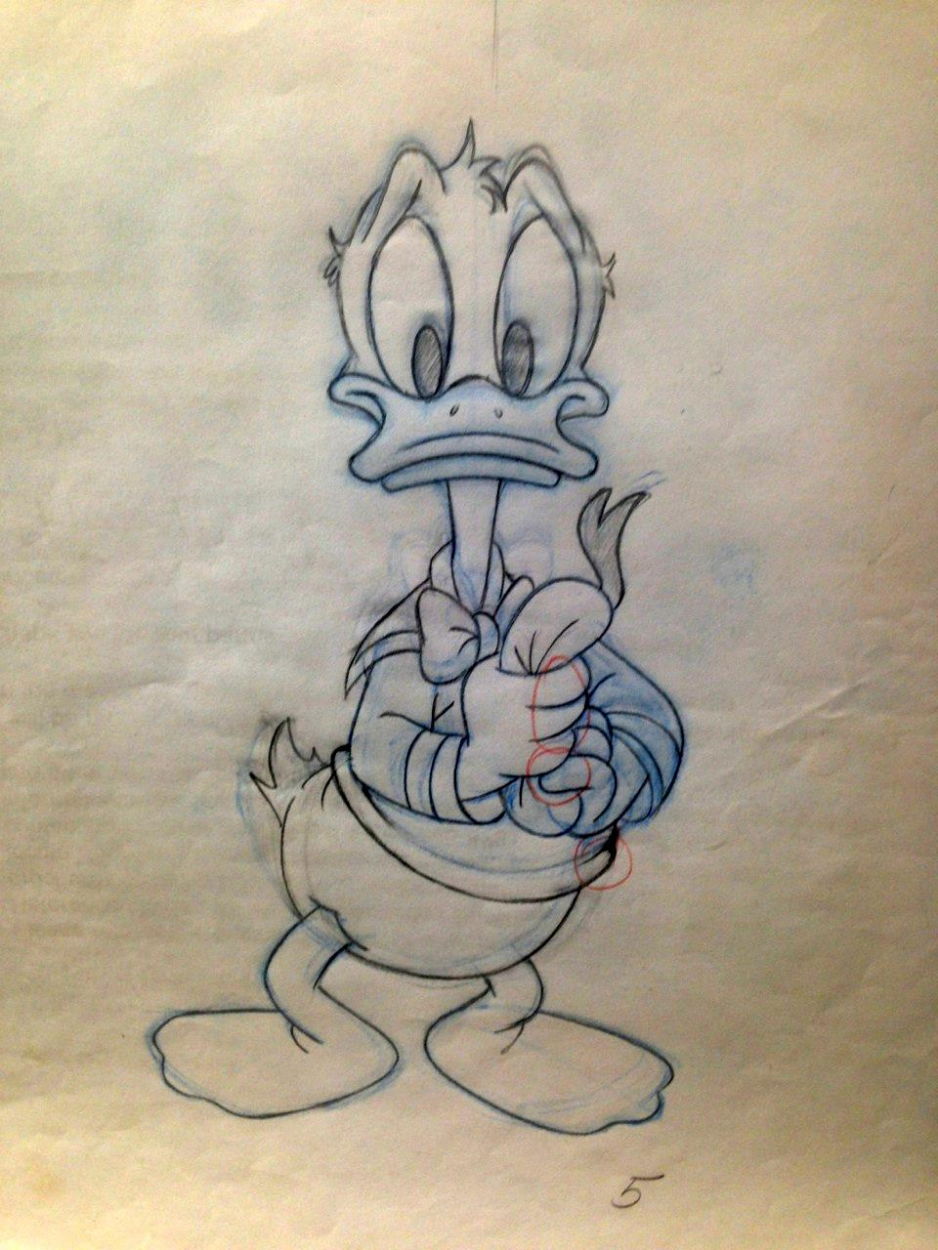 Walt Disney's Donald Duck Is 60 Consumer Product Original Art Group ...