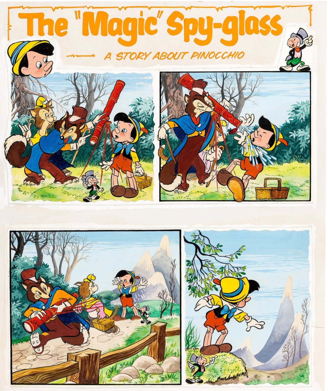 pinocchio story by