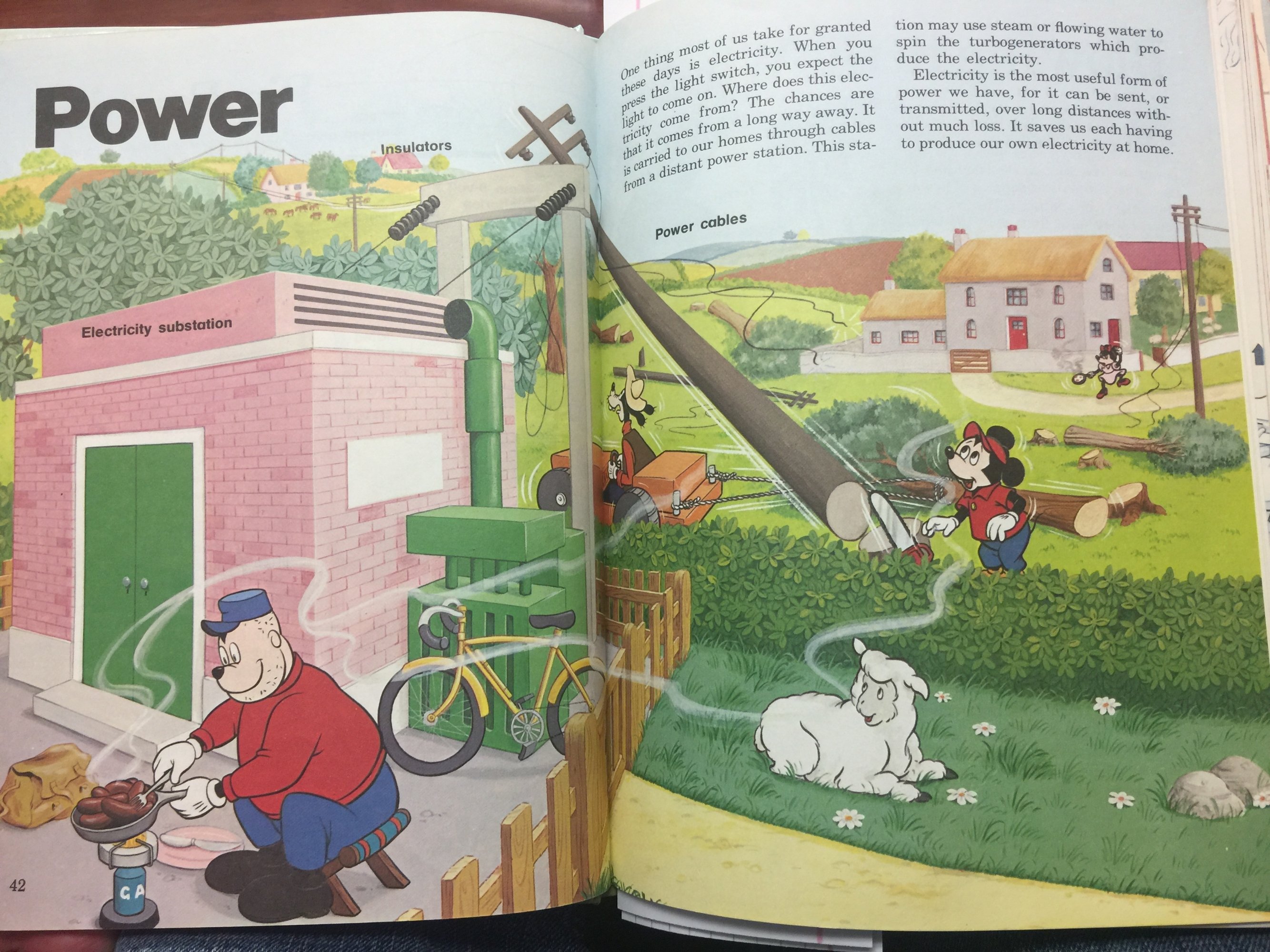 Disney *** Walt Disney's: How It Works in The Country . Pages 42