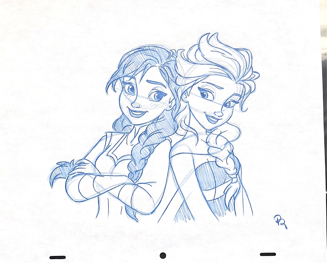 How to Draw Elsa and Anna | TikTok