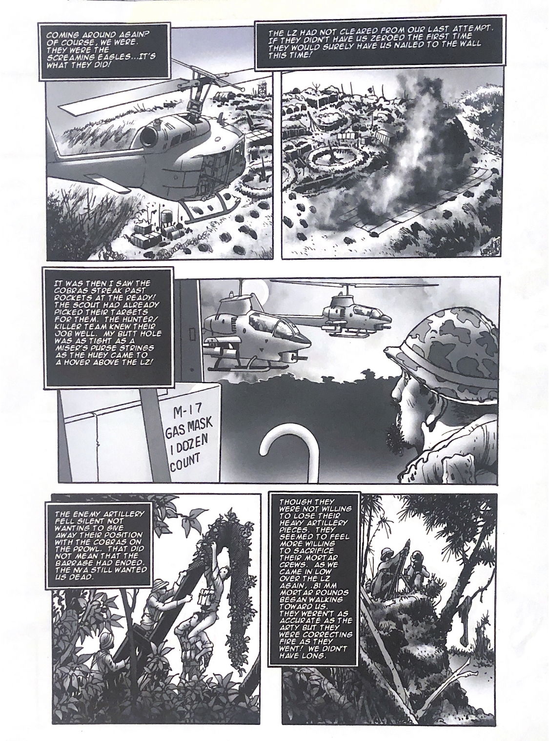 Vietnam Journal Series Two #12 Page # 17 Artist : Don Lomax , In Roland ...