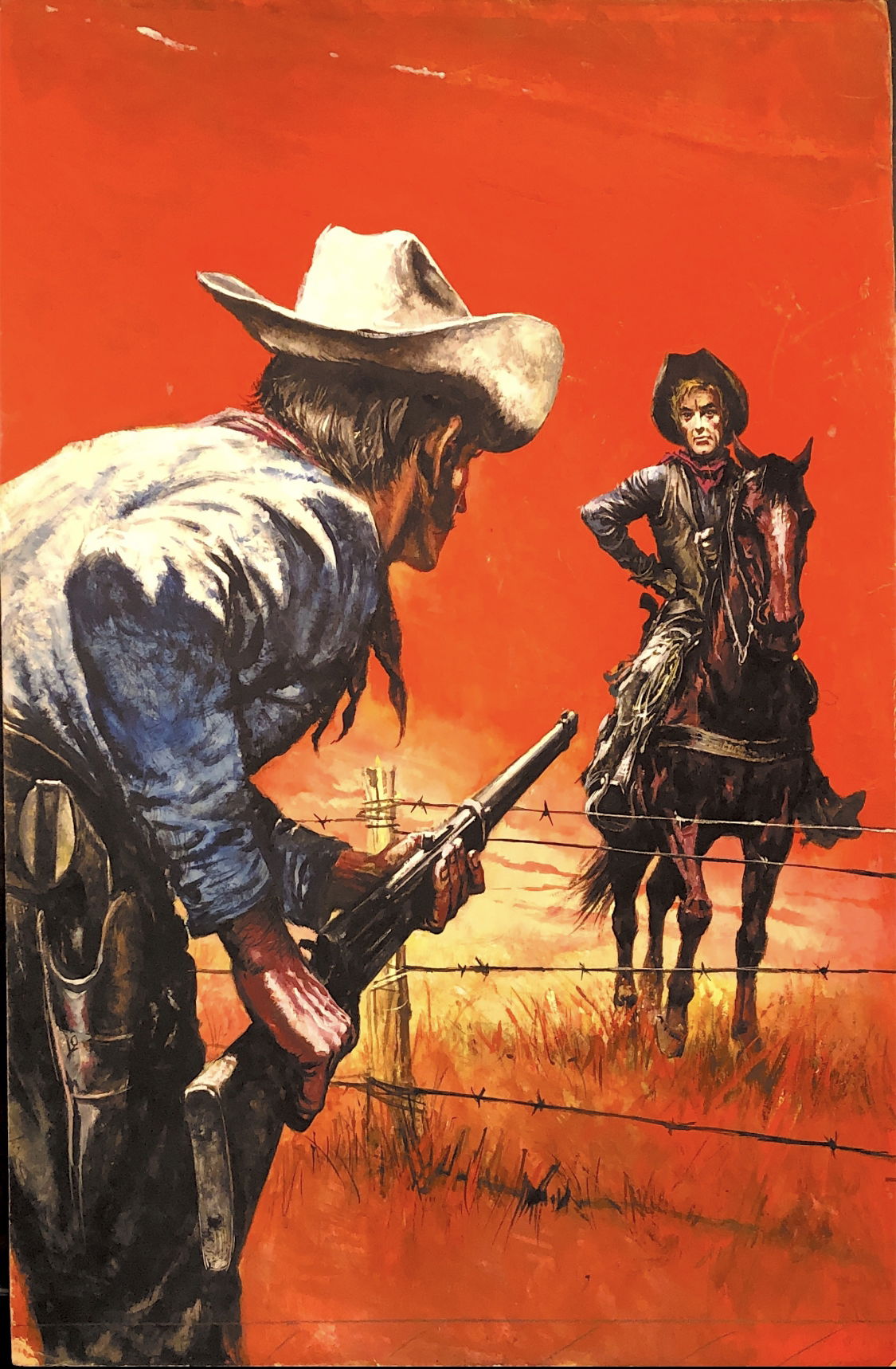 German Wild West Cover / Silber Western # 861. Cover . Artist : Rudolf ...