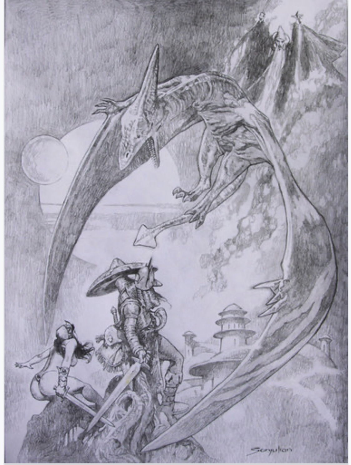 Dungeon Crawl Classics Preliminary cover : Sanjulian ( I have the book ...