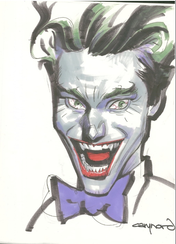 The Joker - Cary Nord, in MIKE SHARPE's Sketchbook - The Joker Comic ...
