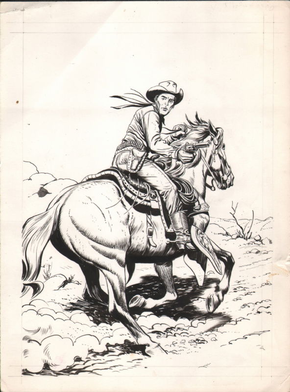 Jean Frisano - NEVADA 291 - Cover, in Uwe R.'s Western Comic-Book Art ...