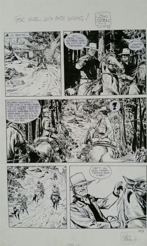 Tex Willer - Western Comics Art