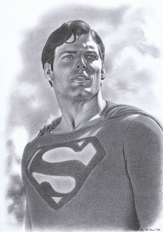 Christopher Reeve - Superman, in Daniel McIntosh's Con sketches and ...