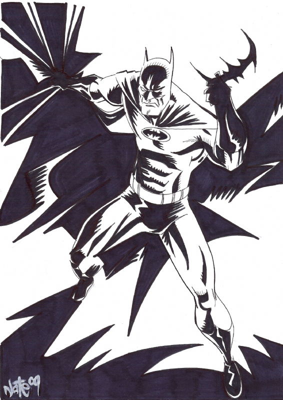 Batman by Nathan Stockman, in Mike Gonzalez's Misc Batman Universe ...