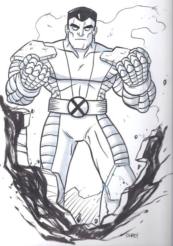 Colossus by Chad Thomas, in Mike Gonzalez's Misc Marvel Commissions ...