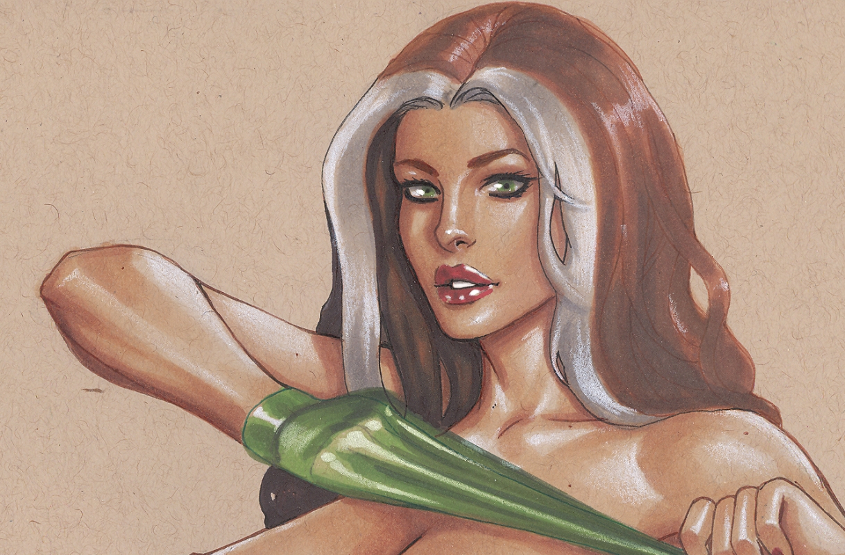 Rogue In Christopher Foulkes S Chris Foulkes Artwork Comic Art Gallery