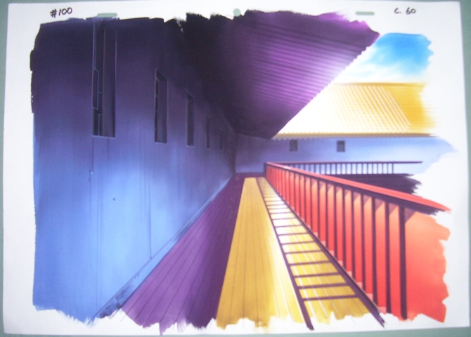 Bleach Episode 100 anime Painted Background C 60 not Cel, in Christopher  Foulkes's Anime Cels, Dougas and Backgrounds Comic Art Gallery Room