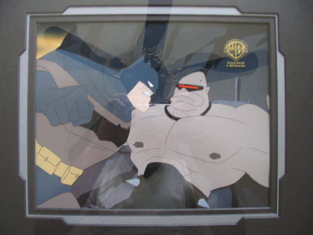 Batman Vs. The Mutant Leader..., in John Cogan's **Animation Art & Cels  Comic Art Gallery Room