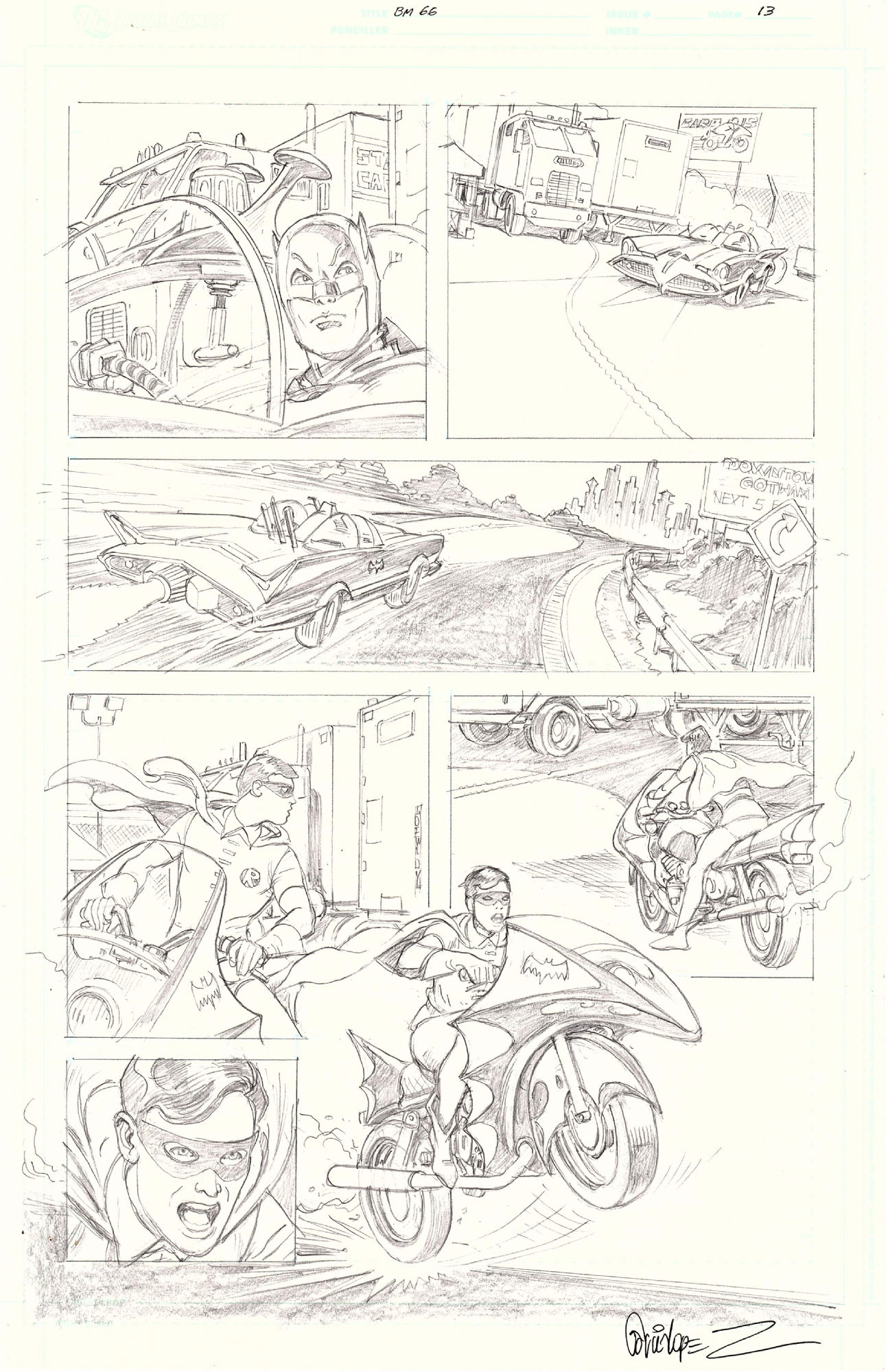 Jose Luis Garcia Lopez Batman '66 The Lost Episode page 13, in John ...