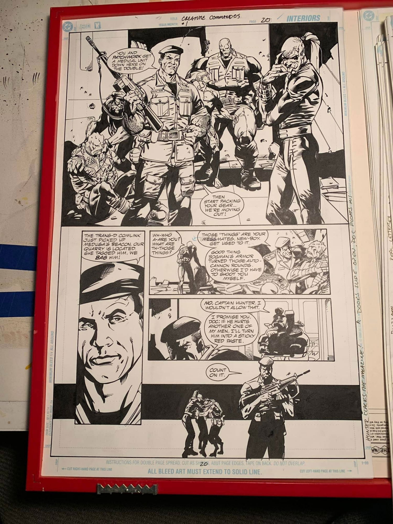 Creature Commandos #1 Pg 20, In Ray Kryssing's Creature Commandos Comic ...