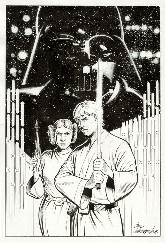 Star Wars: A New Hope, in Jose Marzan Jr.'s Commissions Comic Art ...