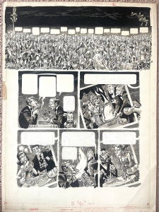 Jack Davis San Francisco Giants Baseball Illustration Original Art, Lot  #92160