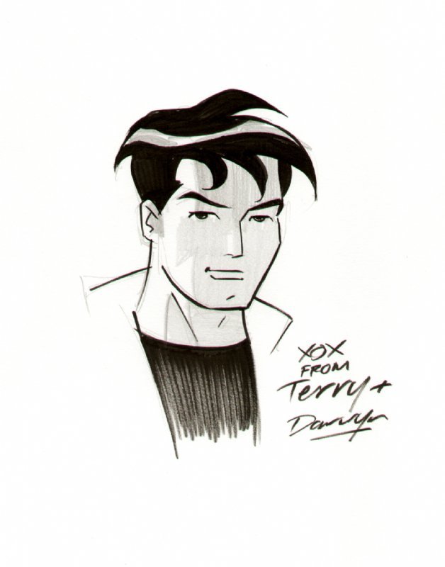 Batman Beyond - Terry McGinnis Sketch (Darwyn Cooke), in Laura Mc.'s Batman  Beyond Comic Art Gallery Room
