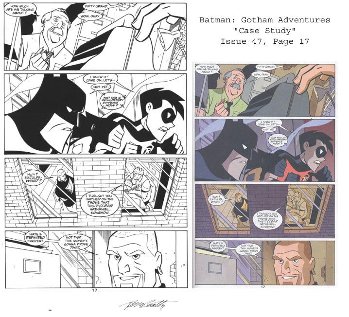 Batman: Gotham Adventures - Issue 47, Page 17, in Laura Mc.'s Batman  Adventures: Gotham Adventures Comic Art Gallery Room