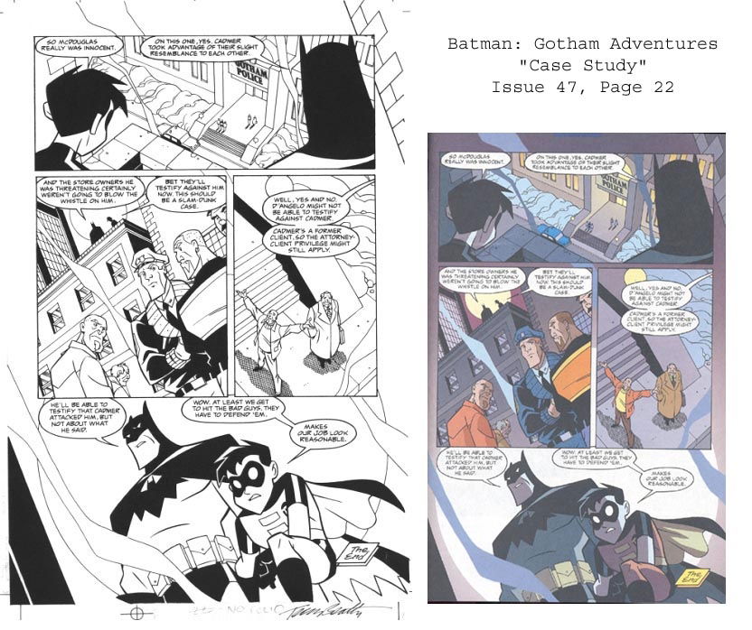 Batman: Gotham Adventures - Issue 47, Page 22, in Laura Mc.'s Batman  Adventures: Gotham Adventures Comic Art Gallery Room