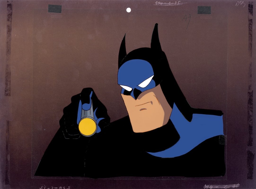 Batman The Animated Series Animation Cell In Brendon And Brian